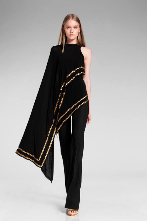 Femininity and elegance in Donna Karan Resort 2014