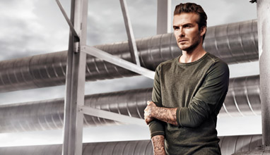 David Beckham stars in new campaign for H&M