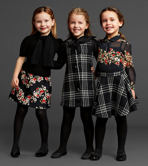 Dolce & Gabbana Fall-Winter 2013/2014 Girls wear