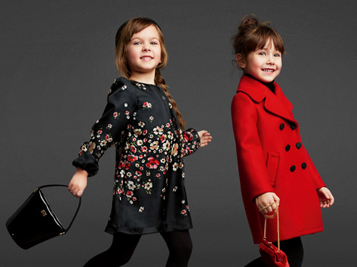 Dolce & Gabbana Fall-Winter 2013/2014 Girls wear