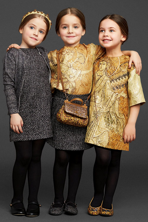 Dolce & Gabbana Fall-Winter 2013/2014 Girls wear