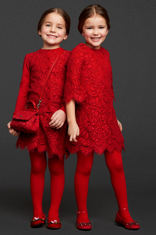 Dolce & Gabbana Fall-Winter 2013/2014 Girls wear