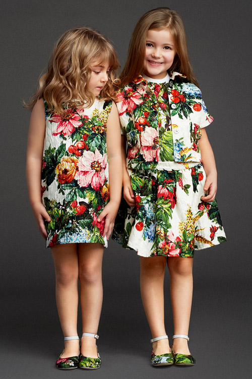 Dolce & Gabbana Fall-Winter 2013/2014 Girls wear