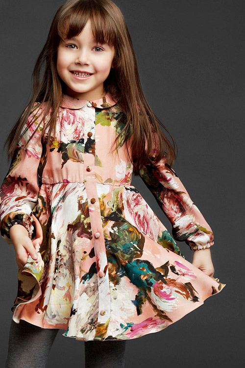 Dolce & Gabbana Fall-Winter 2013/2014 Girls wear