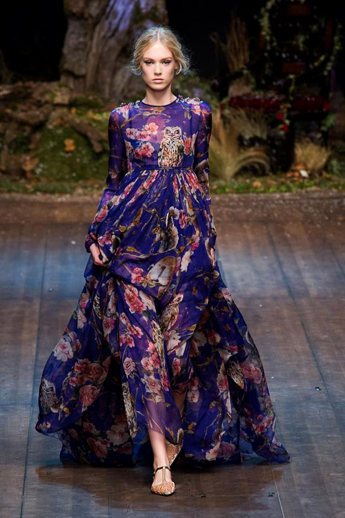 Beautiful fairy tale by Dolce & Gabbana for Fall-Winter 2014/2015