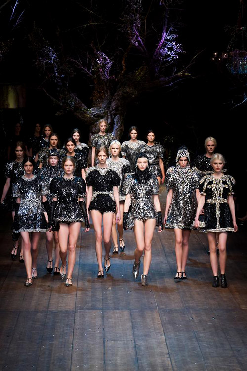 Beautiful fairy tale by Dolce & Gabbana for Fall-Winter 2014/2015