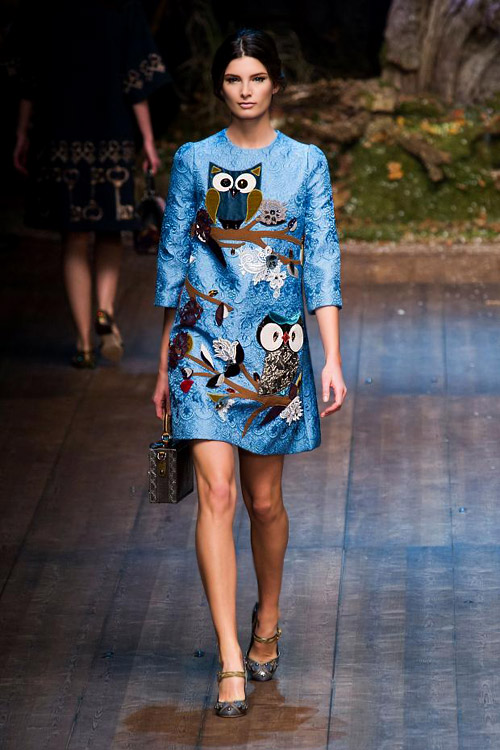 Beautiful fairy tale by Dolce & Gabbana for Fall-Winter 2014/2015