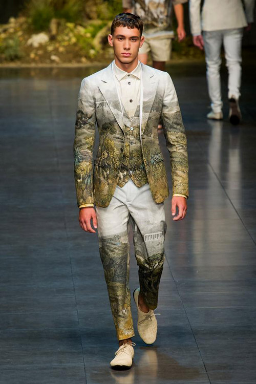 Spring-Summer 2014 Menswear collection by Dolce & Gabbana 