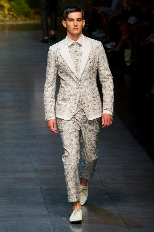 Spring-Summer 2014 Menswear collection by Dolce & Gabbana 