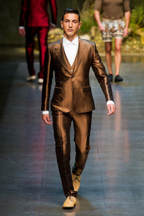 Spring-Summer 2014 Menswear collection by Dolce & Gabbana 