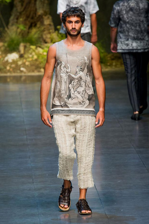 Spring-Summer 2014 Menswear collection by Dolce & Gabbana