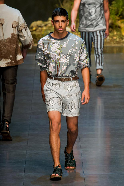 Spring-Summer 2014 Menswear collection by Dolce & Gabbana 