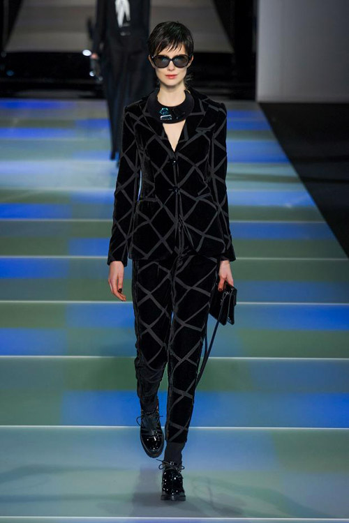 Emporio Armani womenswear collection for Fall-Winter 2014/2015