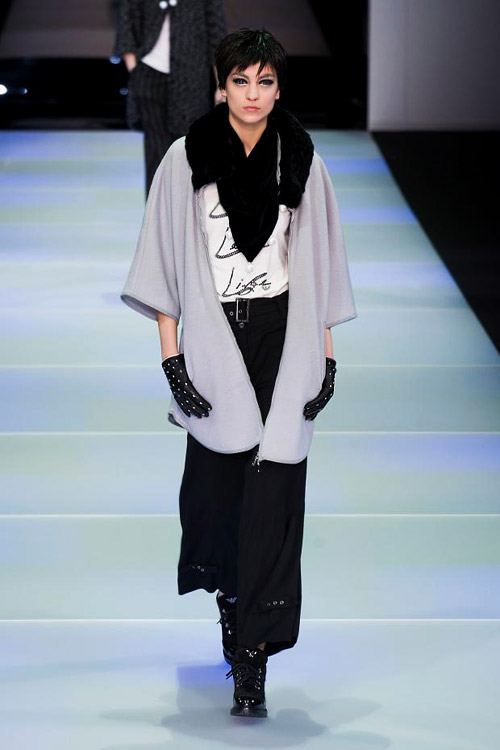 Emporio Armani womenswear collection for Fall-Winter 2014/2015