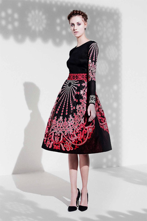 Fall-Winter 2014/2015 collection by the London based designer Ekaterina Kukhareva