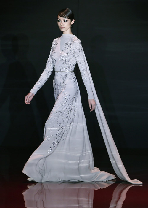 Haute Couture Fall-Winter 2013/2014 collection by Elie Saab