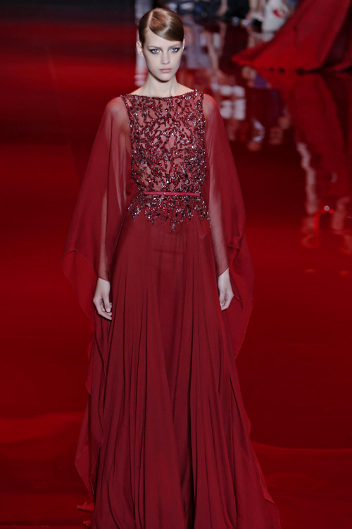 Haute Couture Fall-Winter 2013/2014 collection by Elie Saab