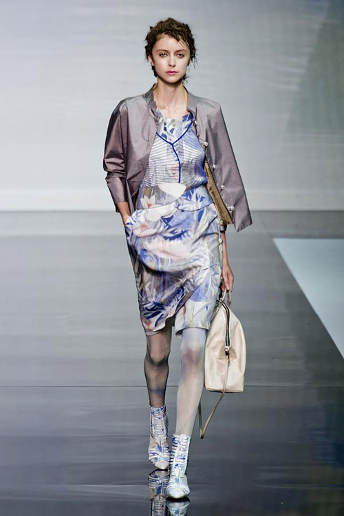 'Water Lilies' by Emporio Armani for Spring-Summer 2014