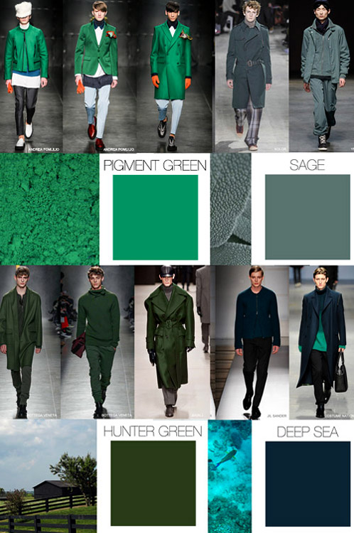Fall-Winter 2015/2016 fashion trends: Menswear colors