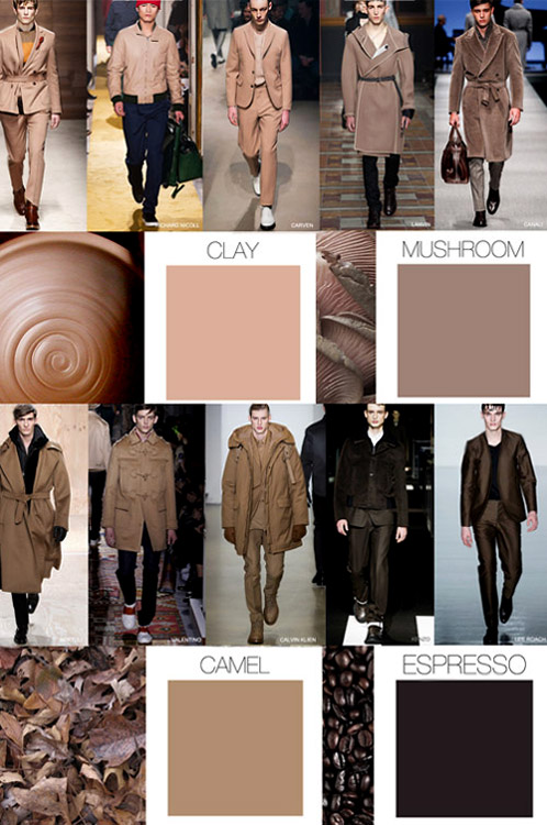 Fall-Winter 2015/2016 fashion trends: Menswear colors