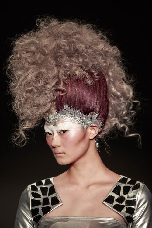 Hairstyle as an Art during the Mercedes Benz China Fashion Week