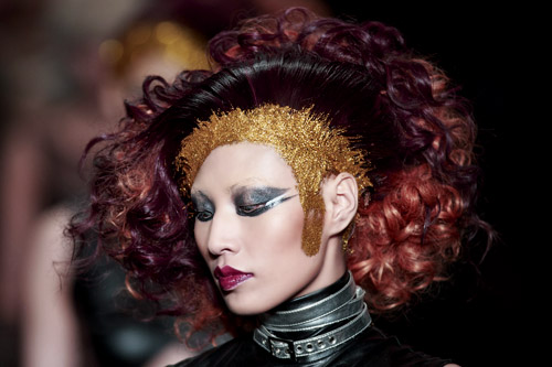 Hairstyle as an Art during the Mercedes Benz China Fashion Week