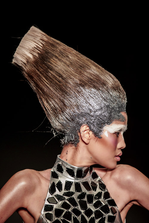 Hairstyle as an Art during the Mercedes Benz China Fashion Week