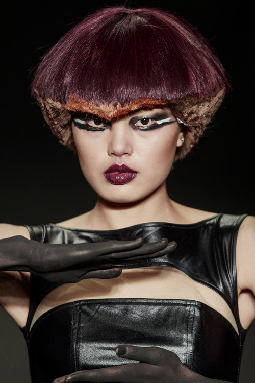 Hairstyle as an Art during the Mercedes Benz China Fashion Week