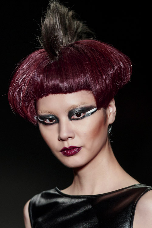 Hairstyle as an Art during the Mercedes Benz China Fashion Week