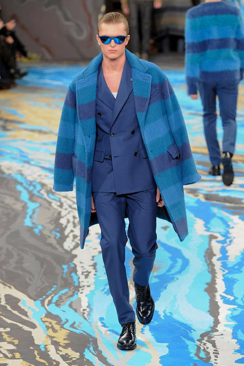 Luxury men's fashion for Fall-Winter 2014/2015 by Louis Vuitton