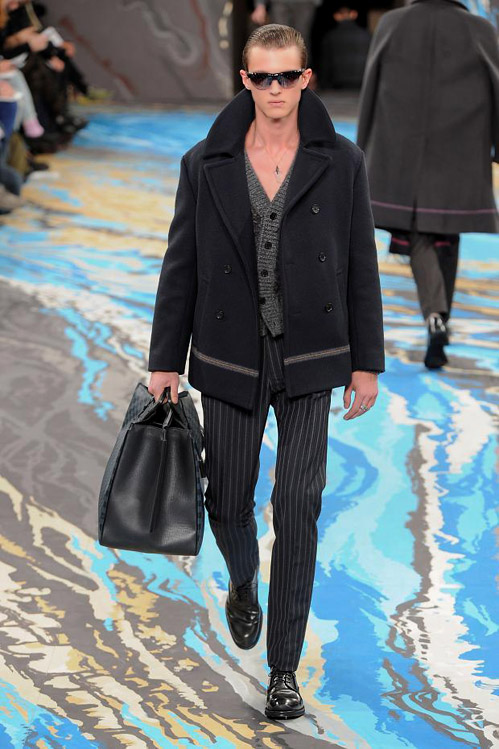 Luxury men's fashion for Fall-Winter 2014/2015 by Louis Vuitton