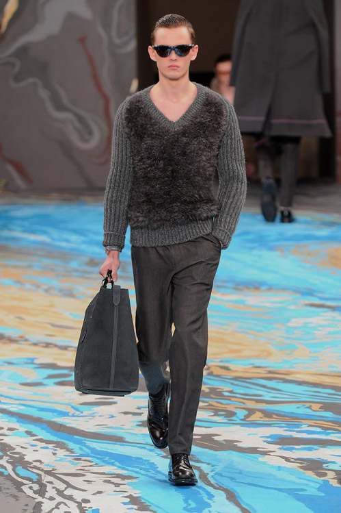 Luxury men's fashion for Fall-Winter 2014/2015 by Louis Vuitton