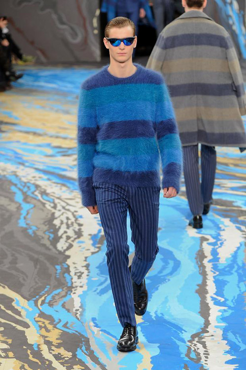 Luxury men's fashion for Fall-Winter 2014/2015 by Louis Vuitton