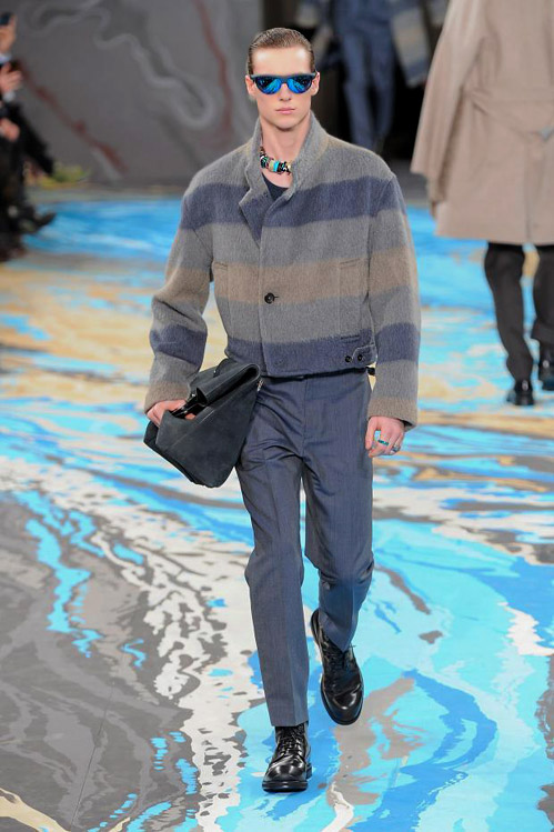 Luxury men's fashion for Fall-Winter 2014/2015 by Louis Vuitton