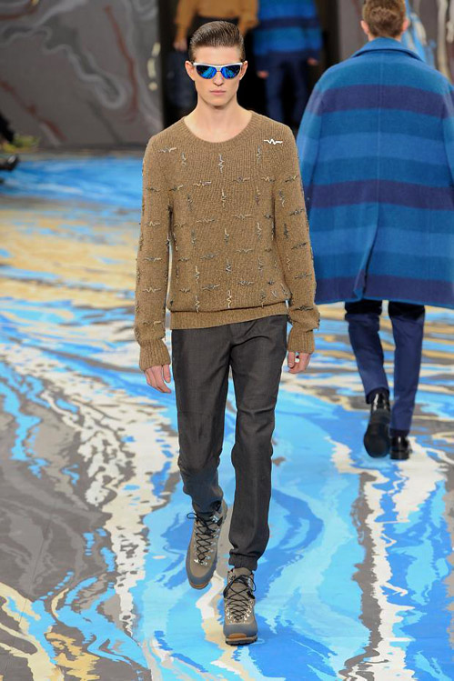 Luxury men's fashion for Fall-Winter 2014/2015 by Louis Vuitton