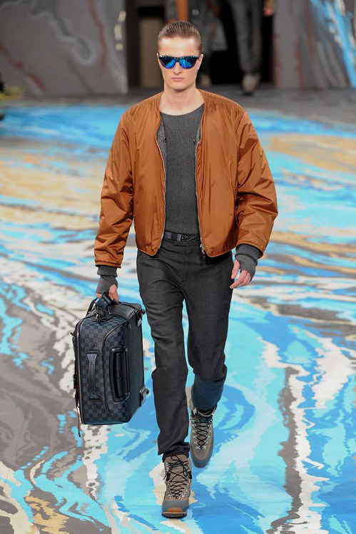 Luxury men's fashion for Fall-Winter 2014/2015 by Louis Vuitton