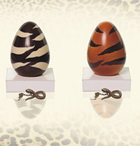 Roberto Cavalli’s animal motif Easter eggs