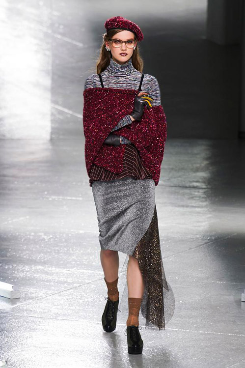 MBFW: Knitting, sequins and 'Star Wars' for Fall-Winter 2014/2015 by Rodarte