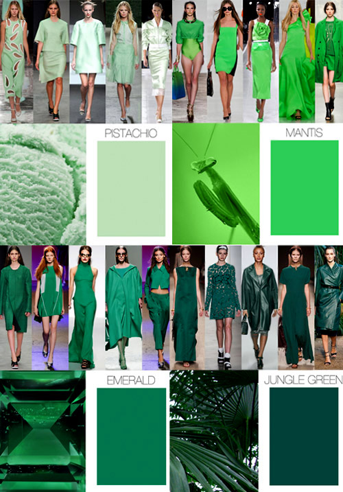 Fashion trends Spring-Summer 2015: Womenswear colors