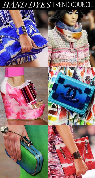 Fashion trends Spring-Summer 2015: Women's accessories pattern