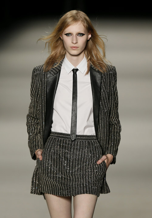 Saint Laurent Spring-Summer 2014 collection by Hedi Slimane