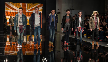 Superdry showcases AW14 range at London Collections: Men