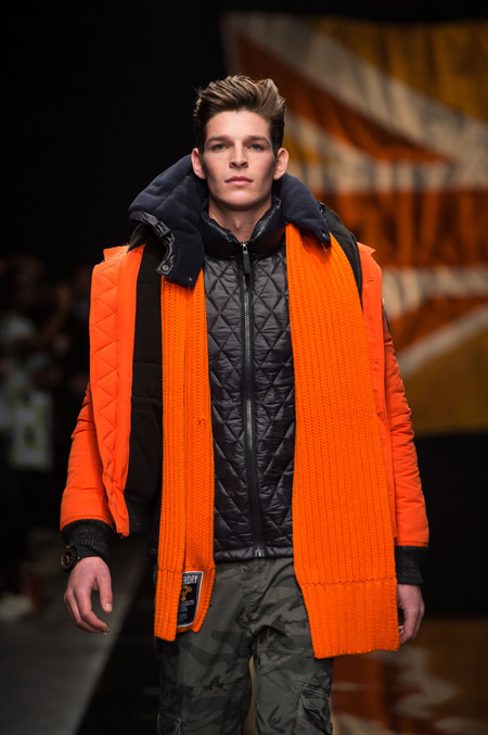 Superdry showcases AW14 range at London Collections: Men