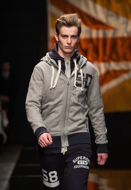 Superdry showcases AW14 range at London Collections: Men