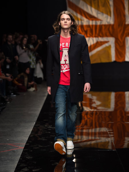 Superdry showcases AW14 range at London Collections: Men