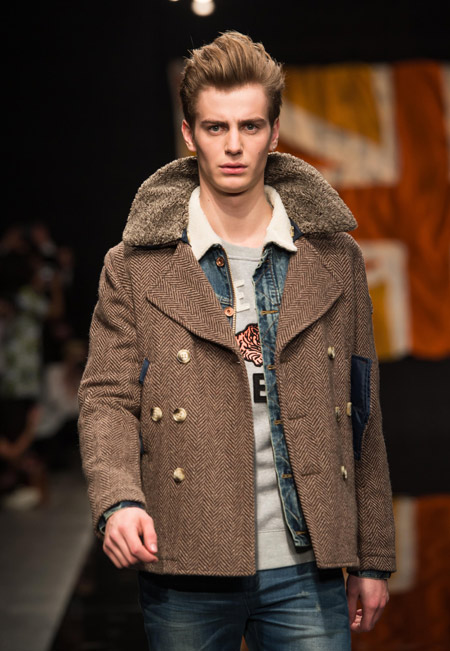 Superdry showcases AW14 range at London Collections: Men