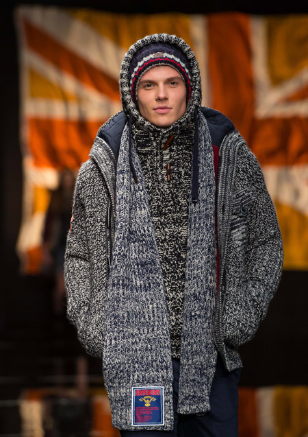 Superdry showcases AW14 range at London Collections: Men