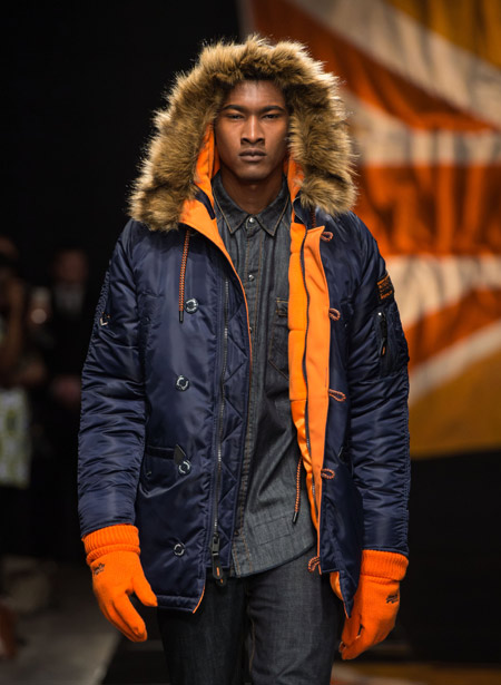 Superdry showcases AW14 range at London Collections: Men