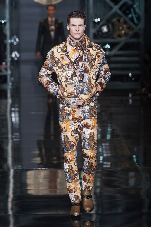 Men's fashion: Versace for Fall-Winter 2014/2015