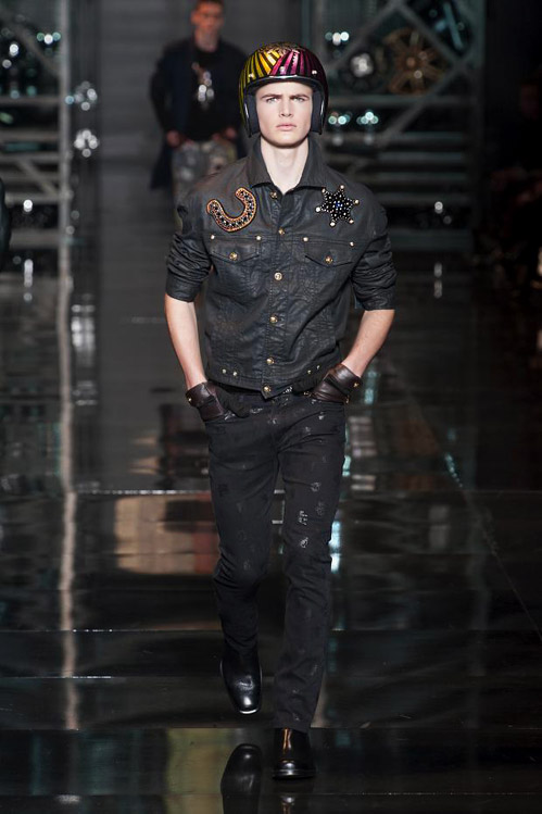 Men's fashion: Versace for Fall-Winter 2014/2015